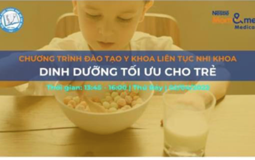 Hội thảo: Dinh dưỡng tối ưu cho trẻ